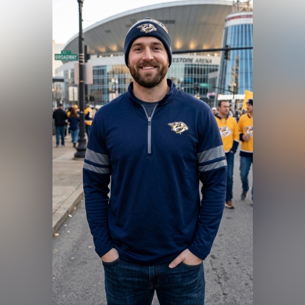 Men’s Nashville Predators Navy Blue NHL Apparel